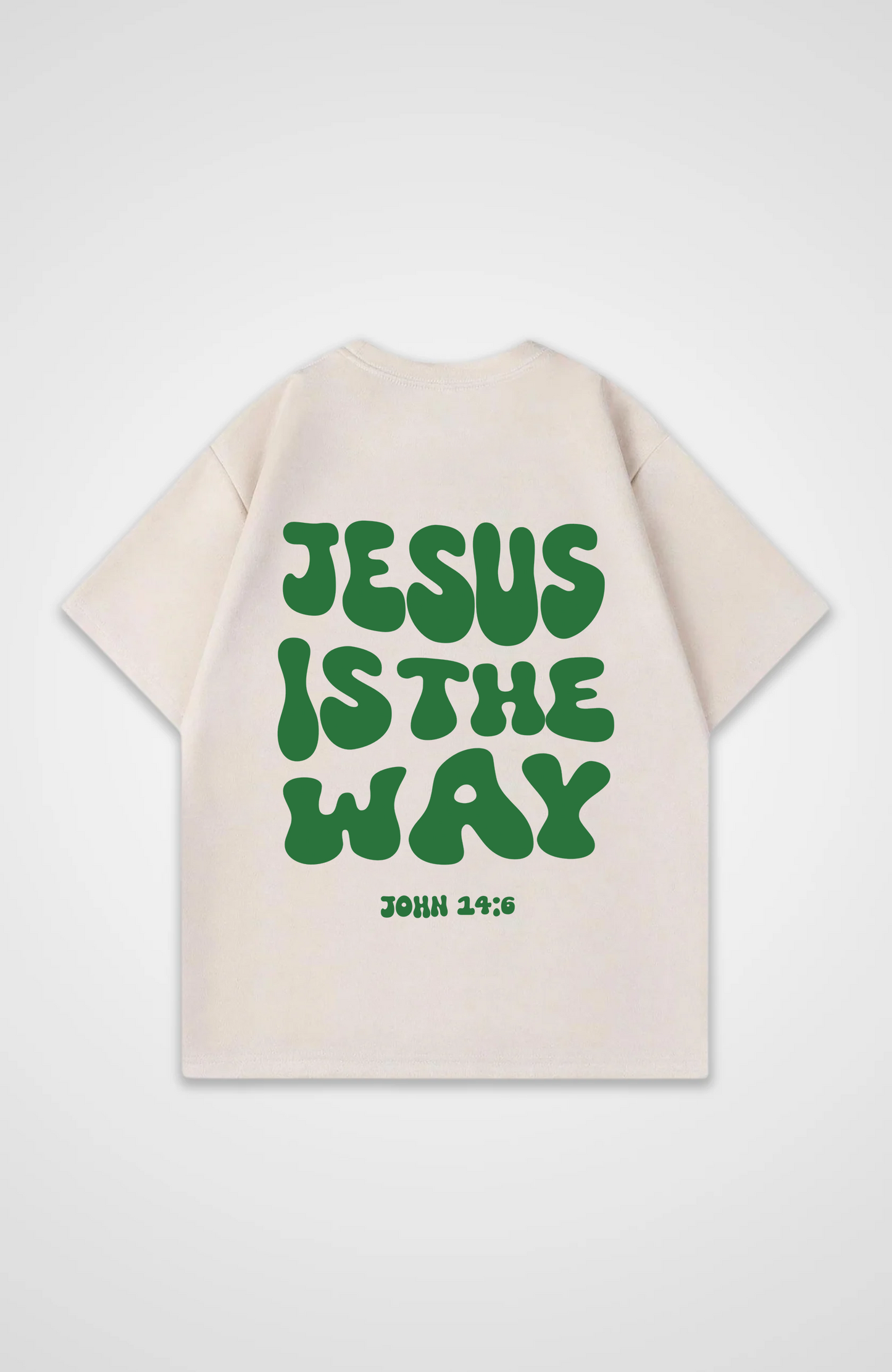 Jesus er vejen oversized skjorte