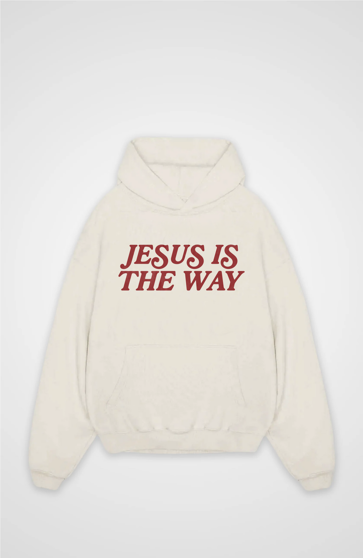 Jesus is the way Oversized Hoodie