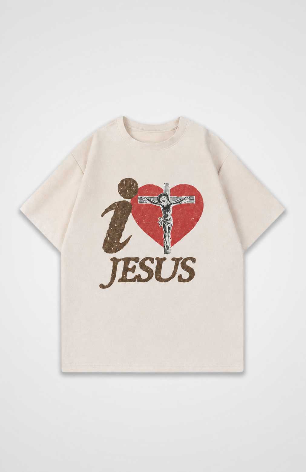 I love jesusu Oversized Shirt