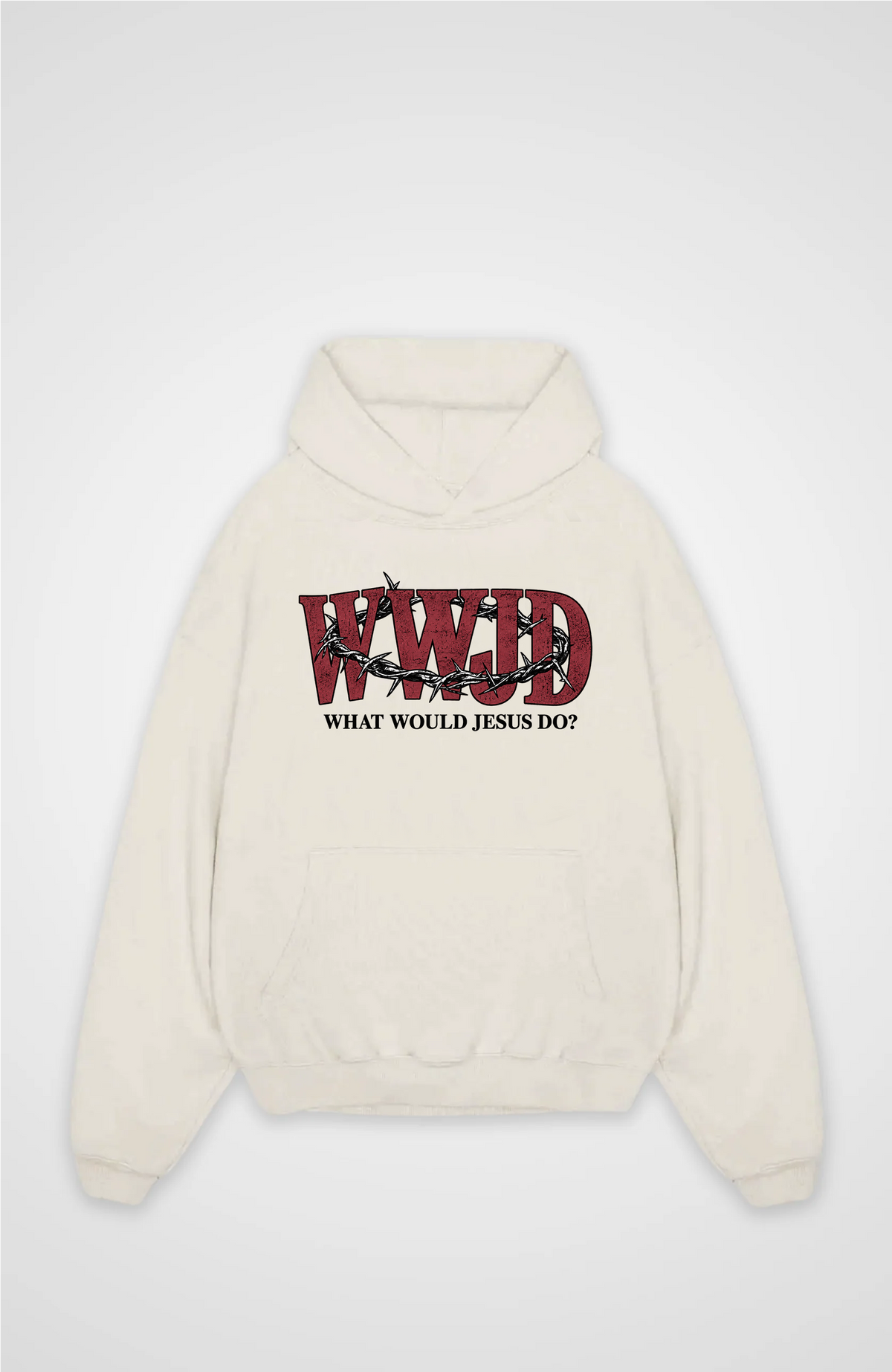 What would Jesus do? Oversized Hoodie