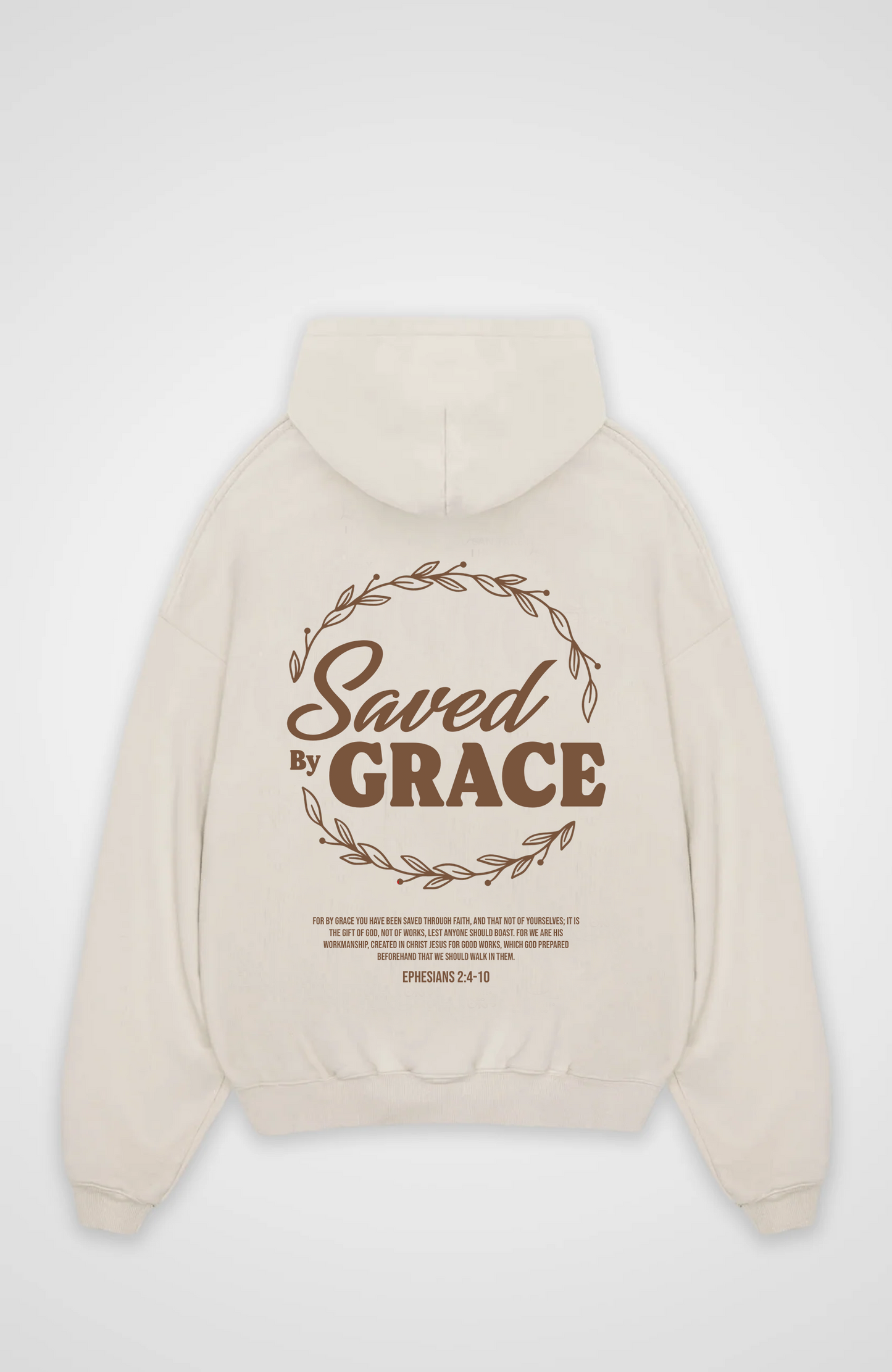 Saved by Grace Oversized hættetrøje