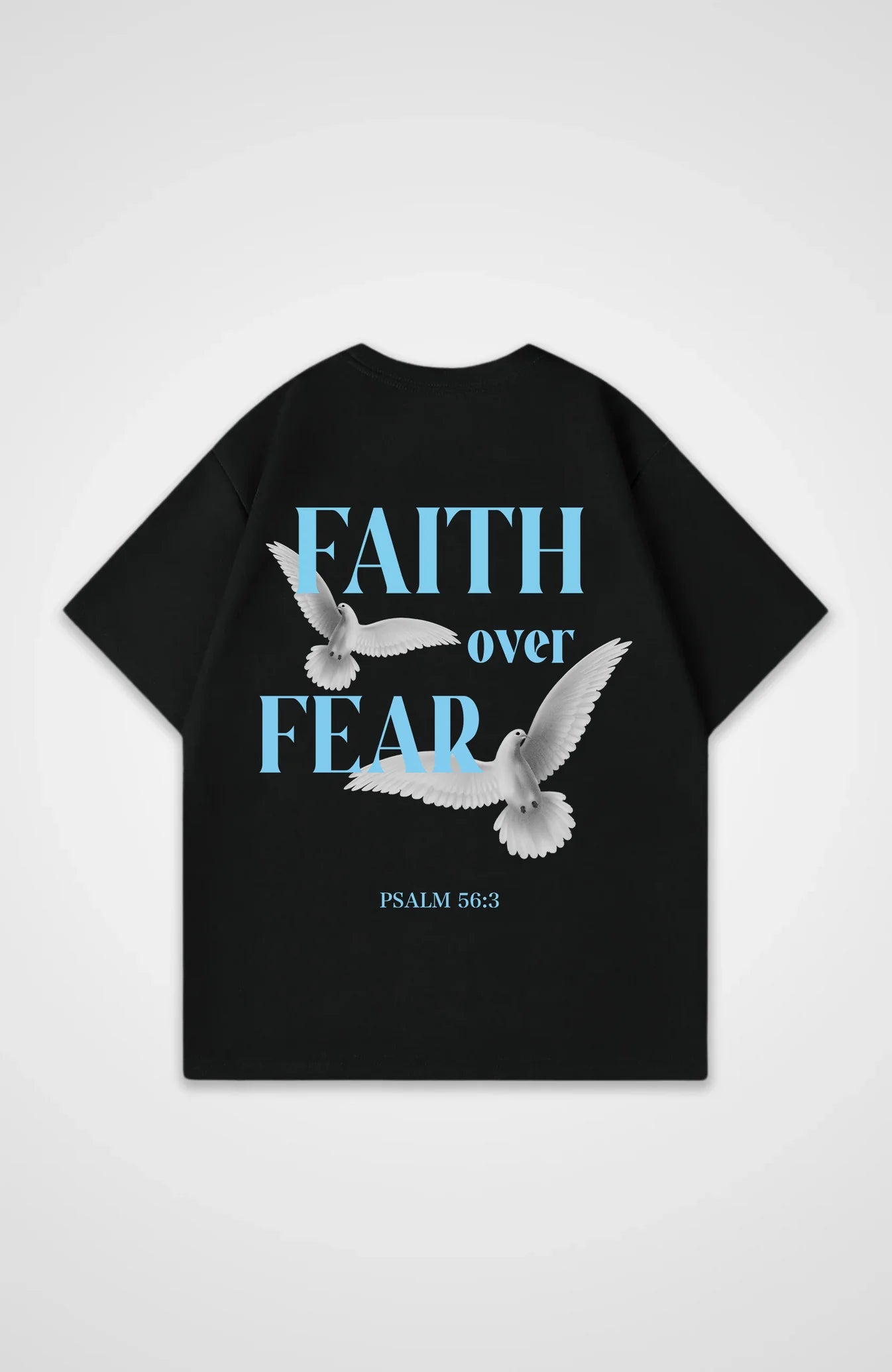 Faith over Fear Oversize Shirt