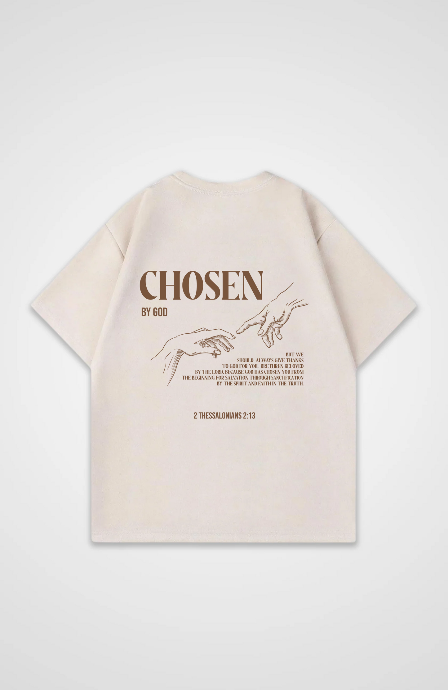 Gekozen door God Oversized shirt