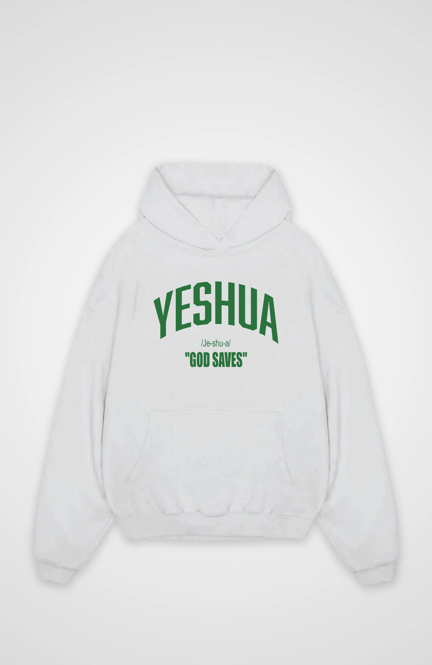 Obszerna bluza z kapturem Yeshuah