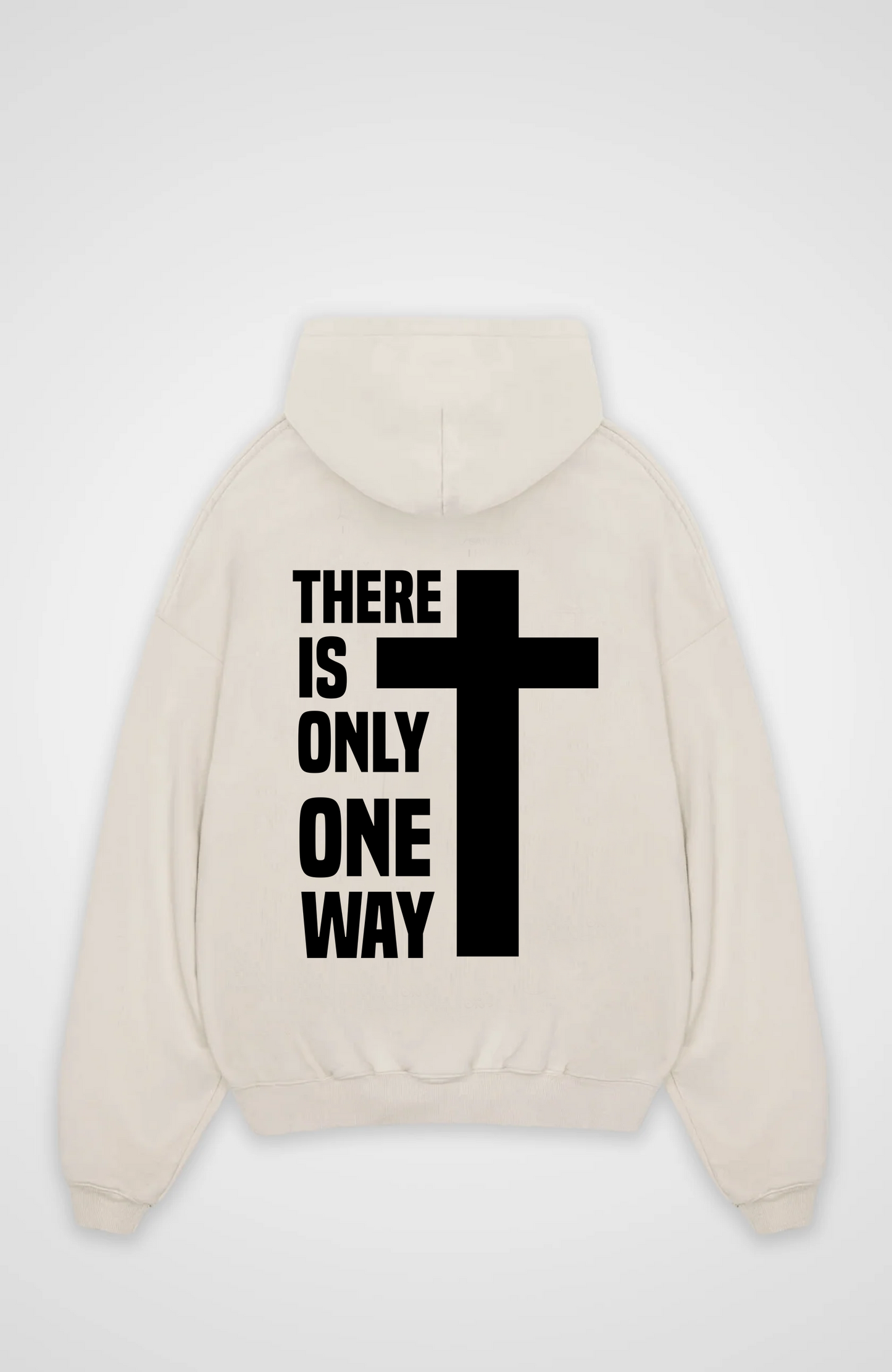 only one way Oversized Hoodie