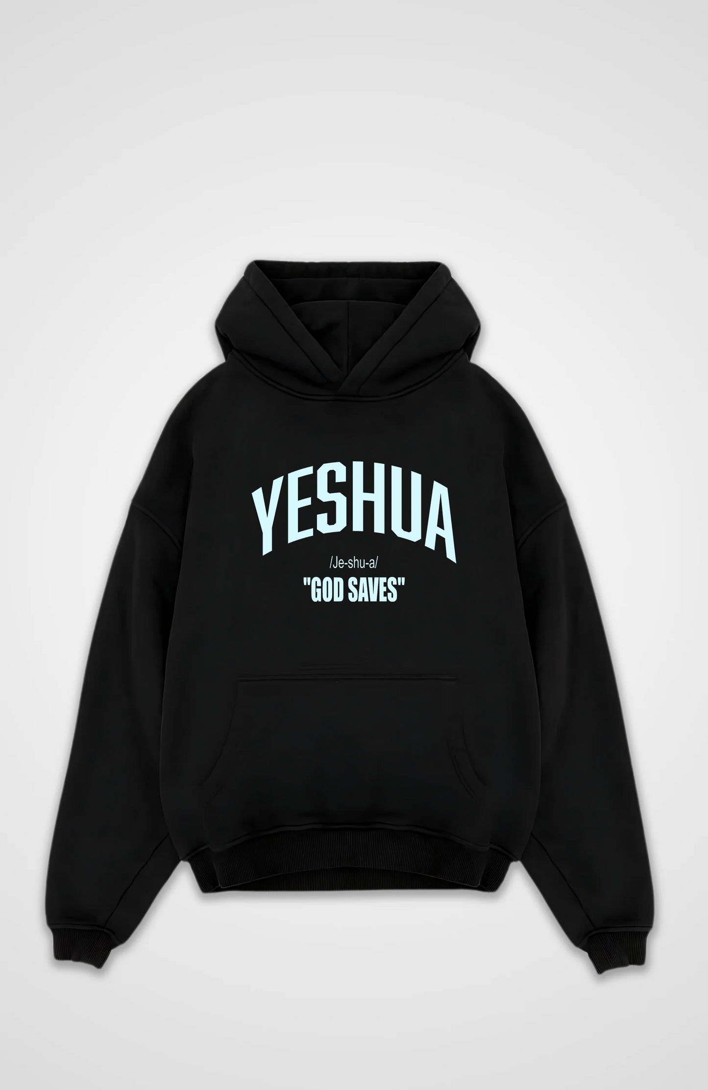 Obszerna bluza z kapturem Yeshuah