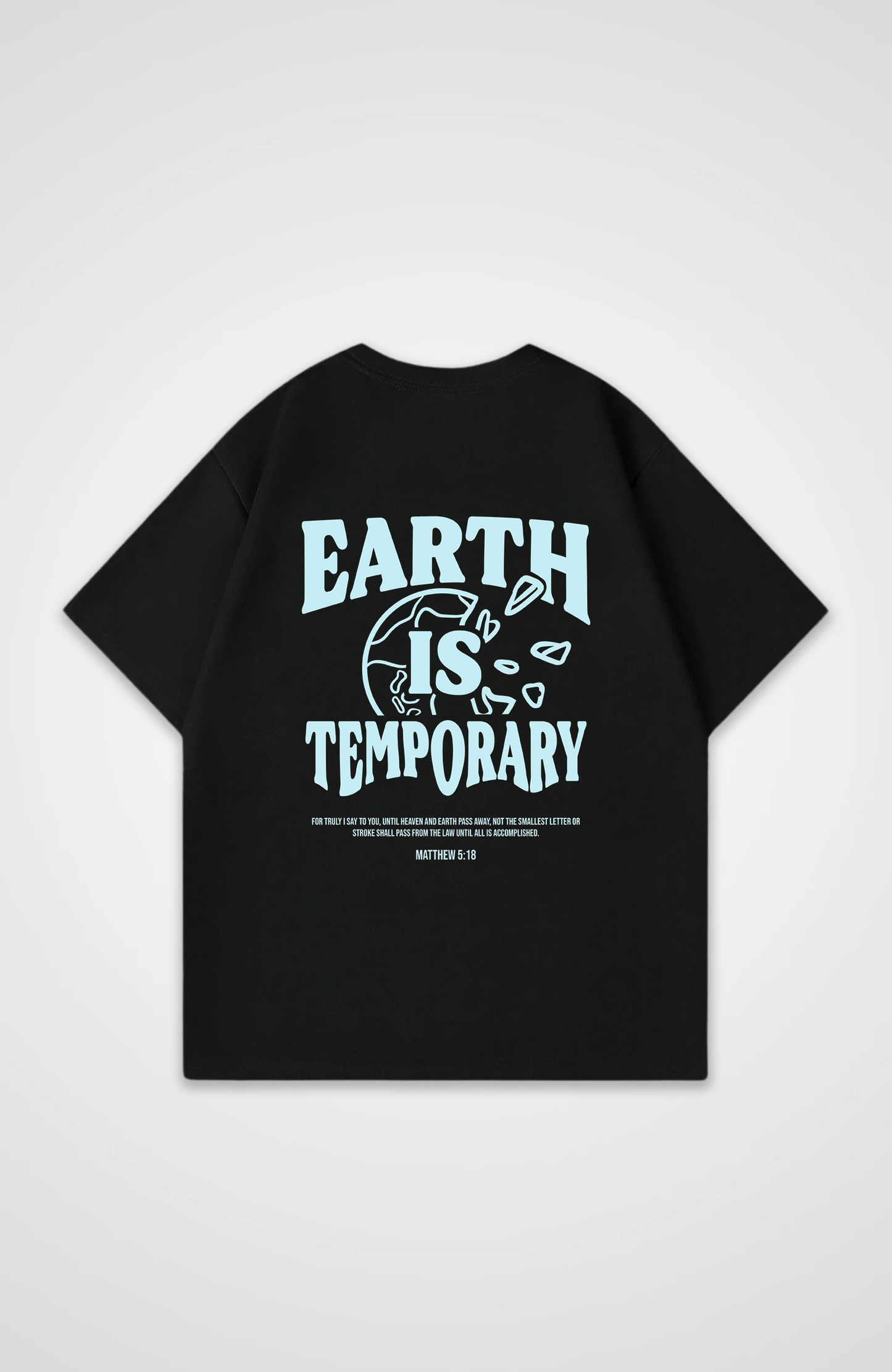 Earth is Temporary Oversized skjorte