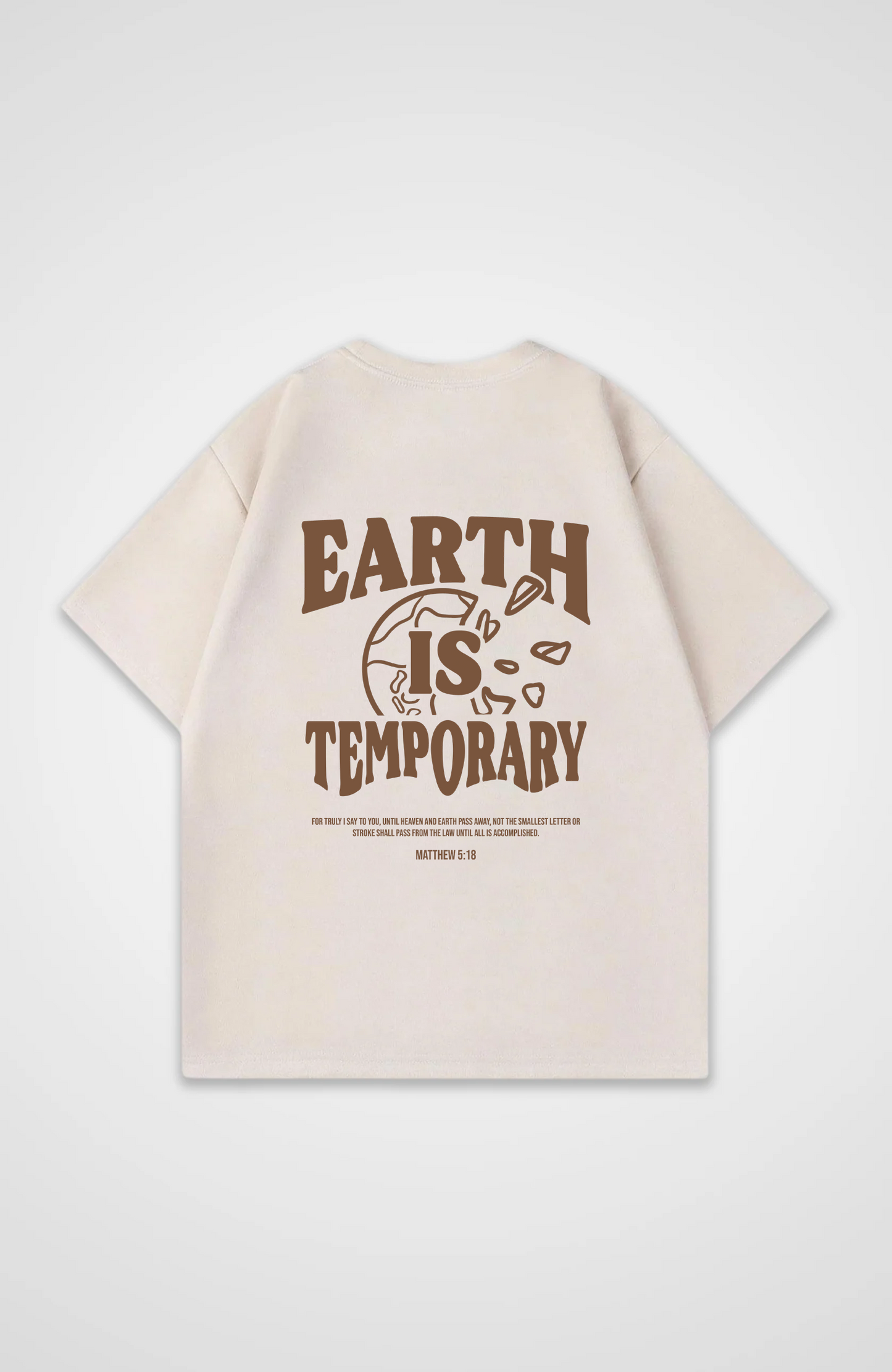 Earth is Temporary Oversized skjorte