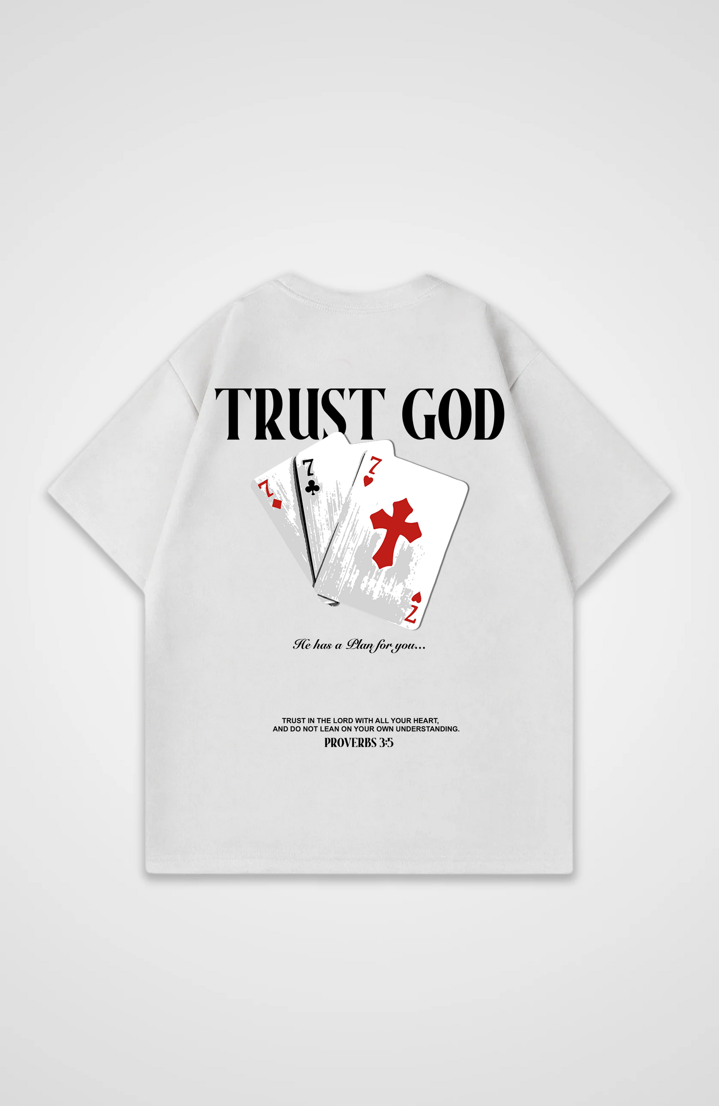 Trust God Oversized skjorte