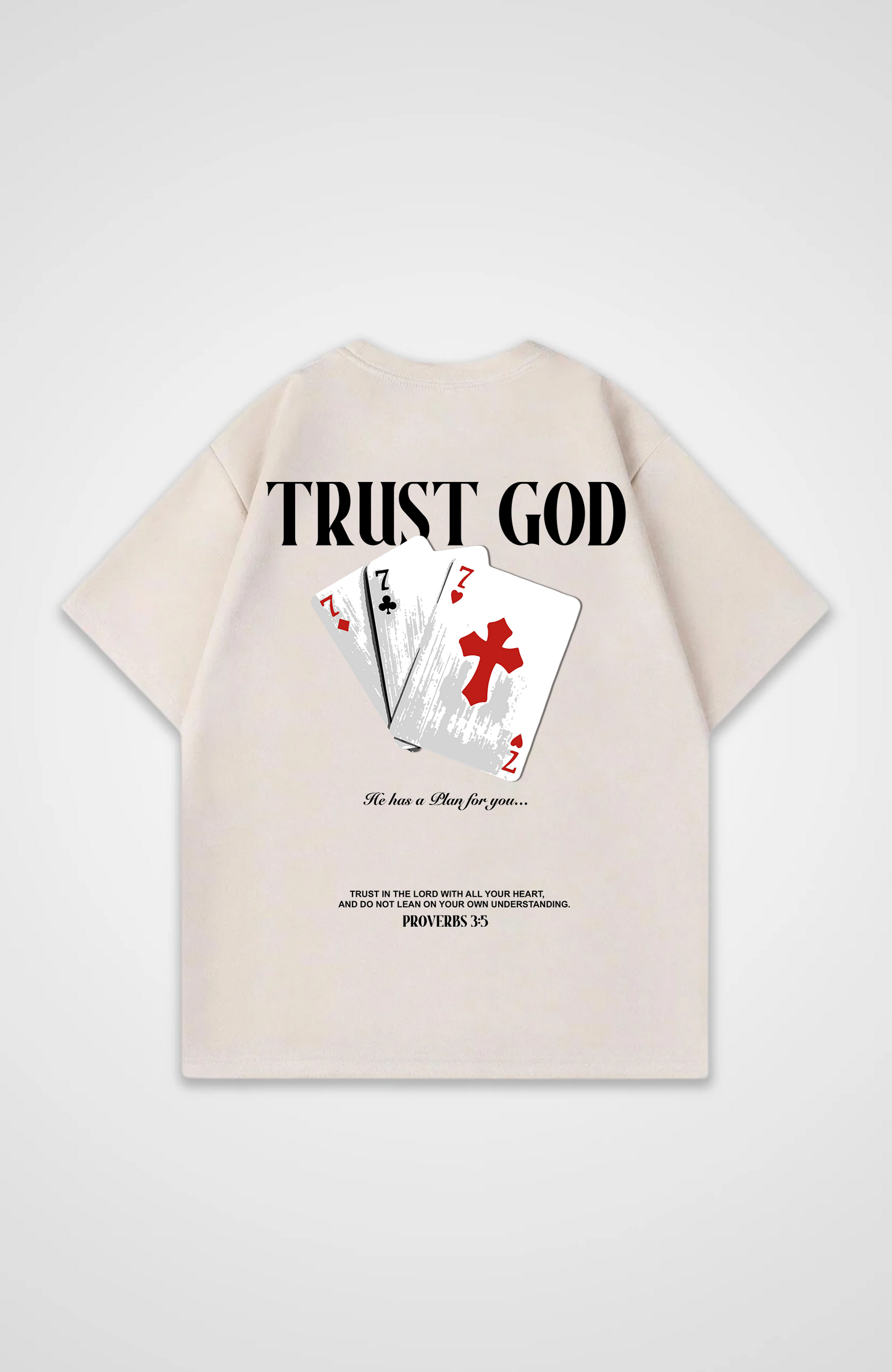 Trust God Oversized skjorte