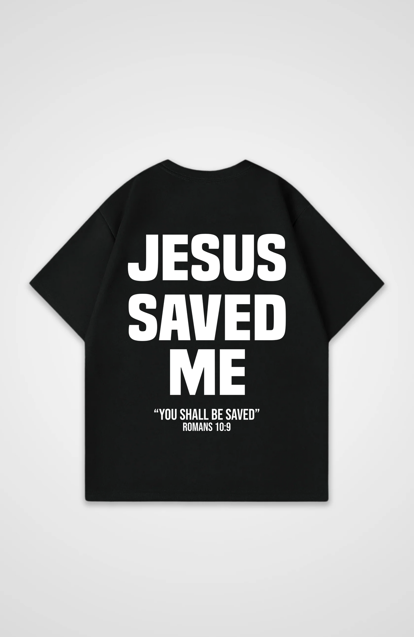 Jesus reddede mig Oversized skjorte