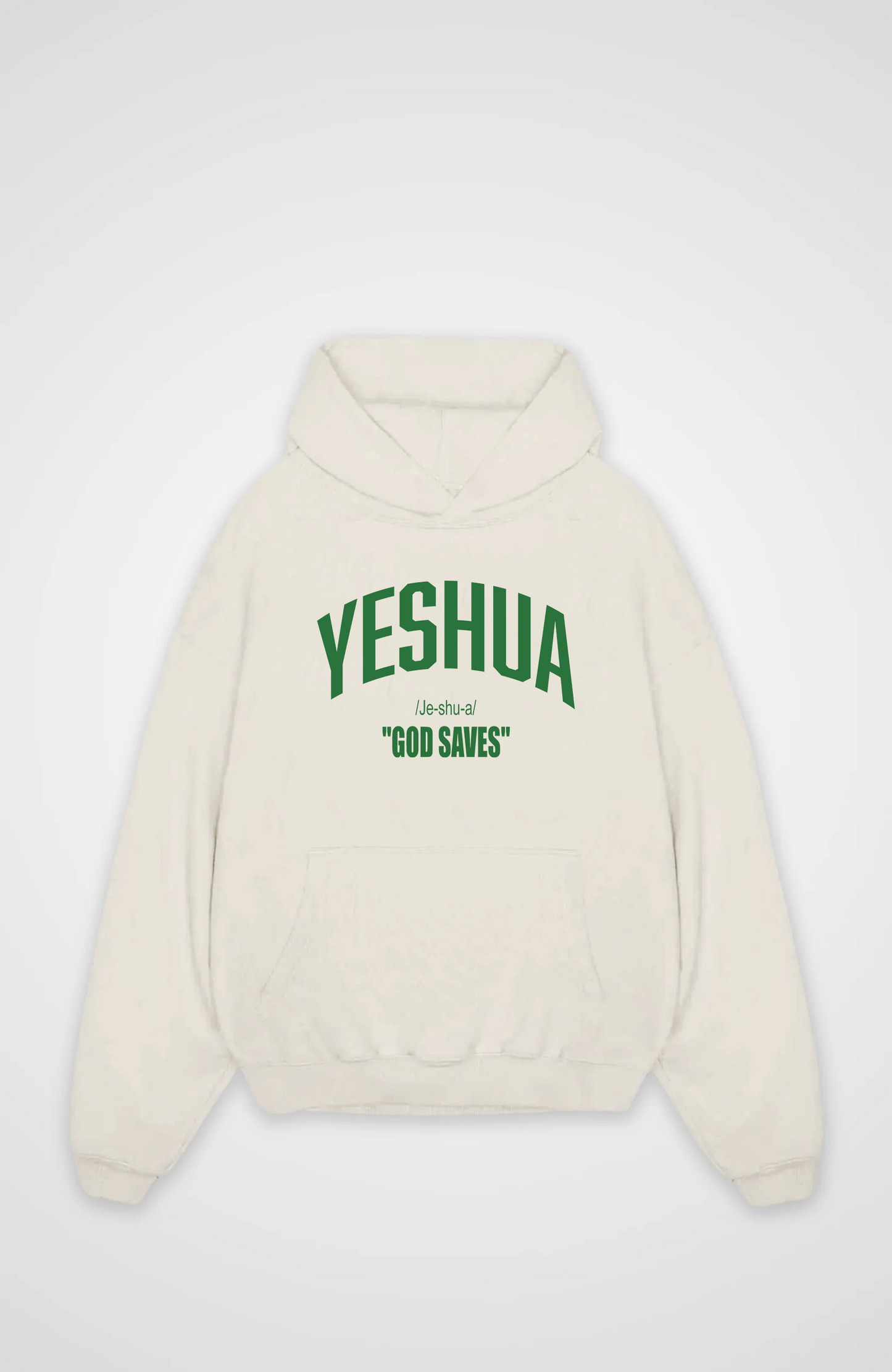 Obszerna bluza z kapturem Yeshuah