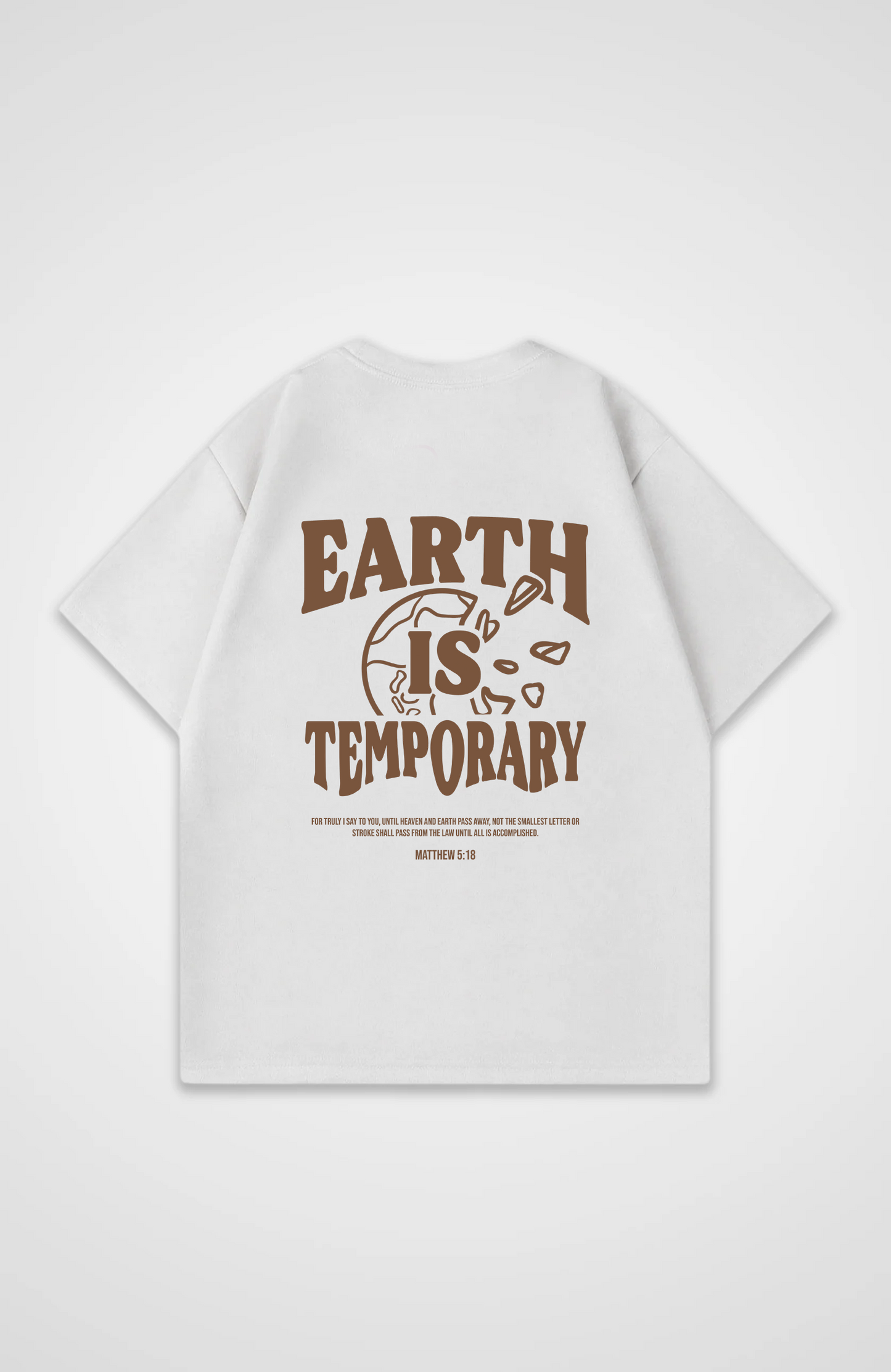 Earth is Temporary Oversized skjorte