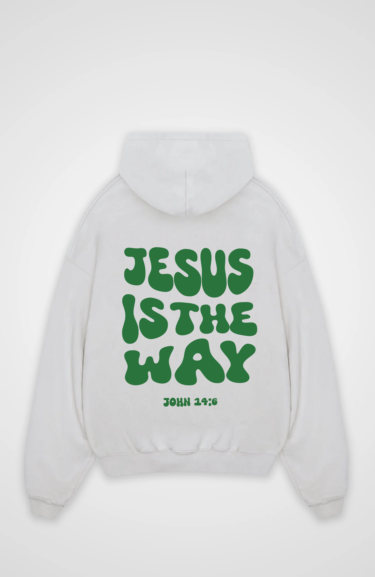 Jesus è la felpa con cappuccio oversize