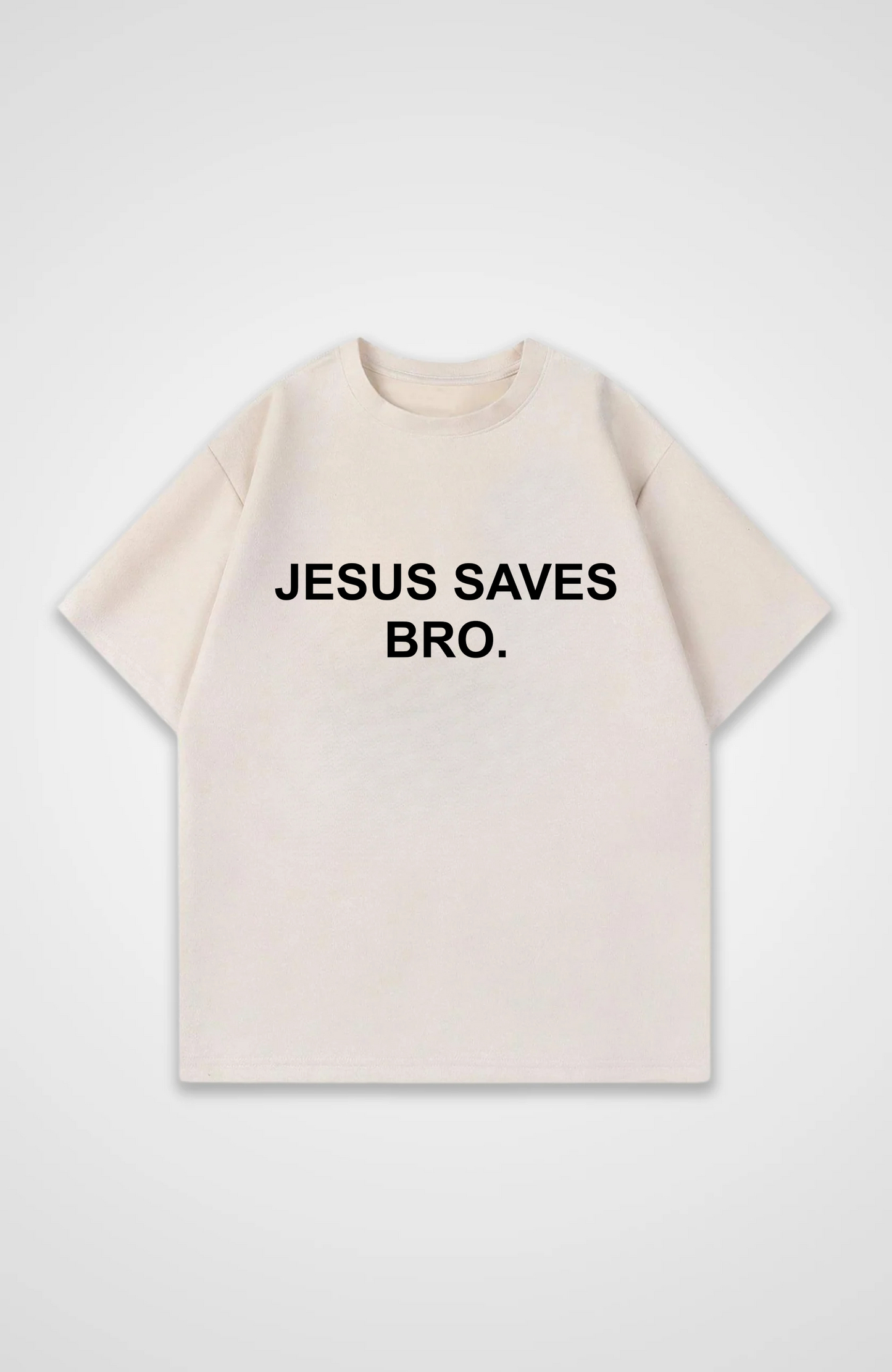 Jesus redder bro Oversized skjorte