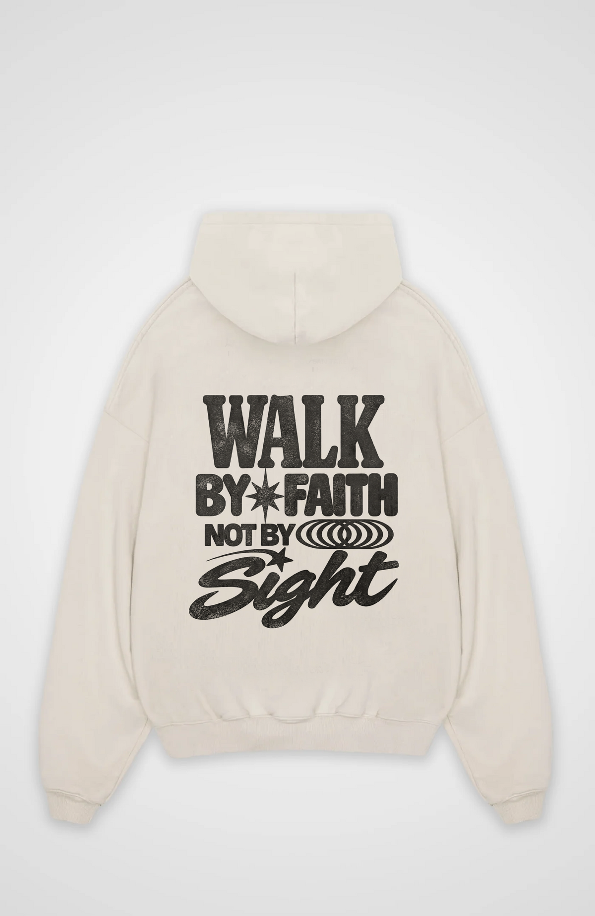 Walk by faith not by sight Oversized Hoodie