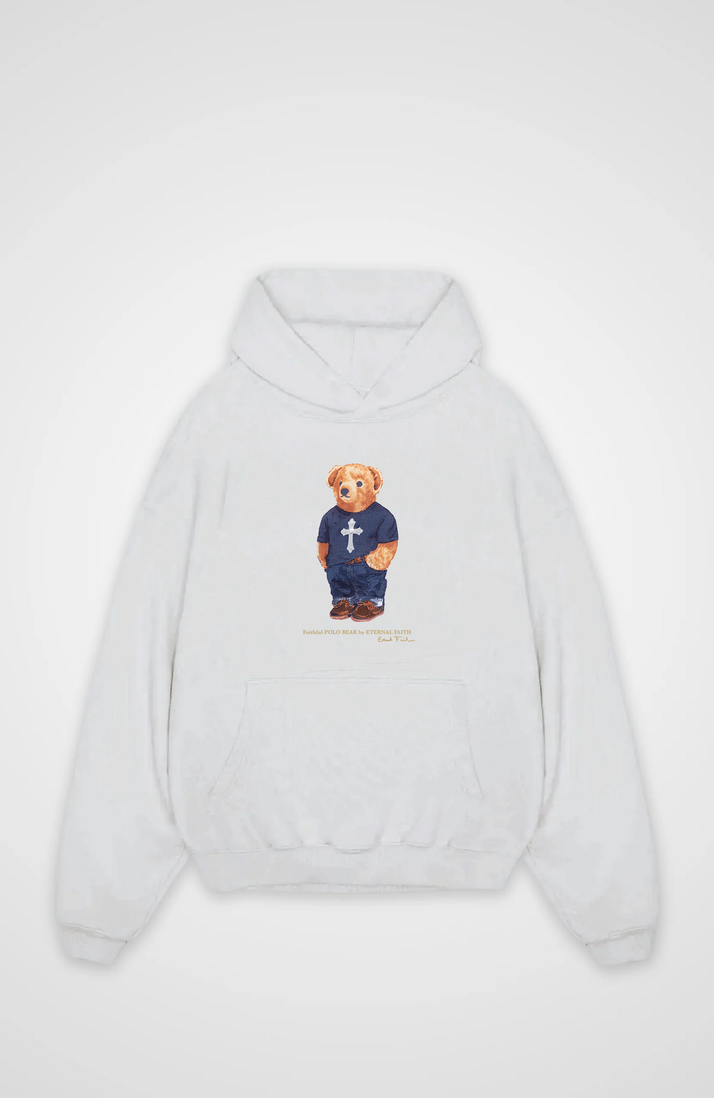 Polo Bear Iced Out Oversized hættetrøje