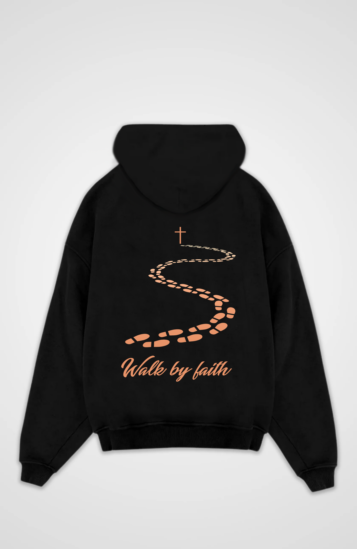Sweat à capuche surdimensionné Walk by Faith