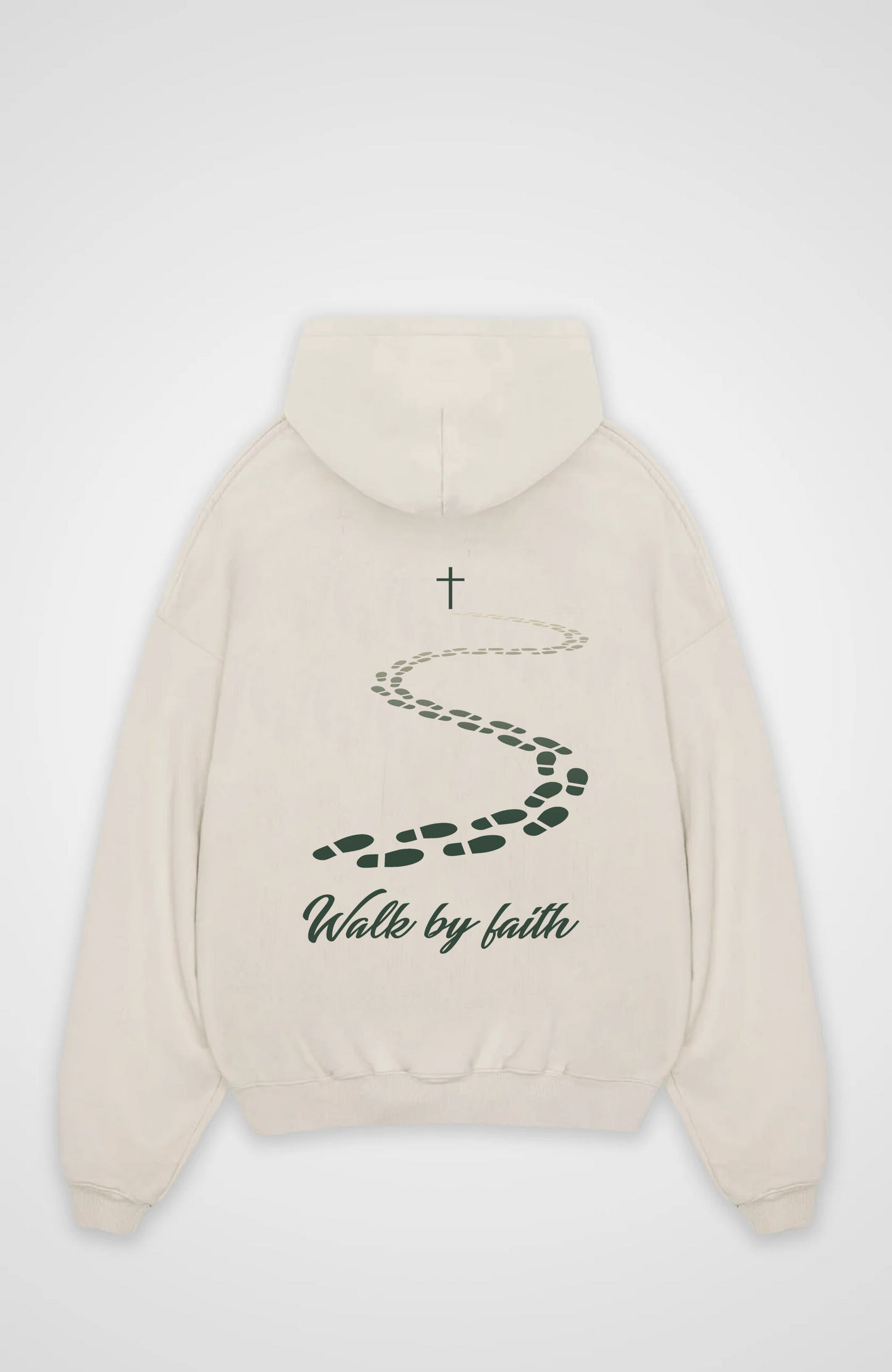 Sweat à capuche surdimensionné Walk by Faith