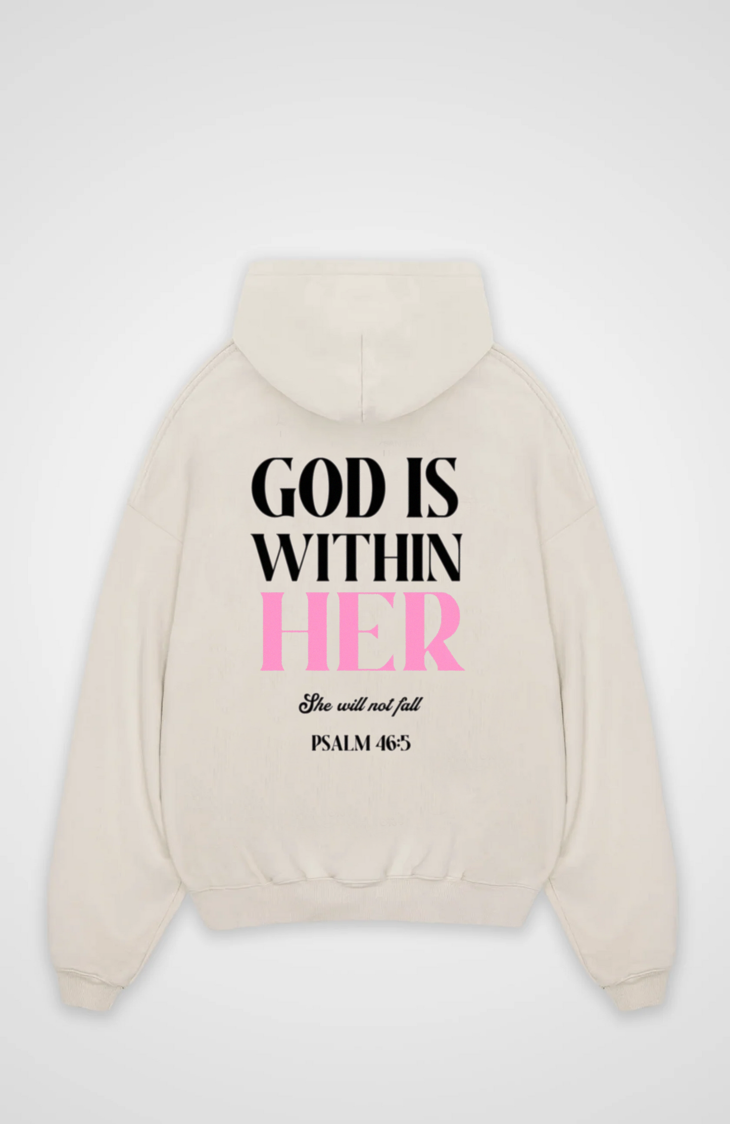 God is within her Oversized Hoodie