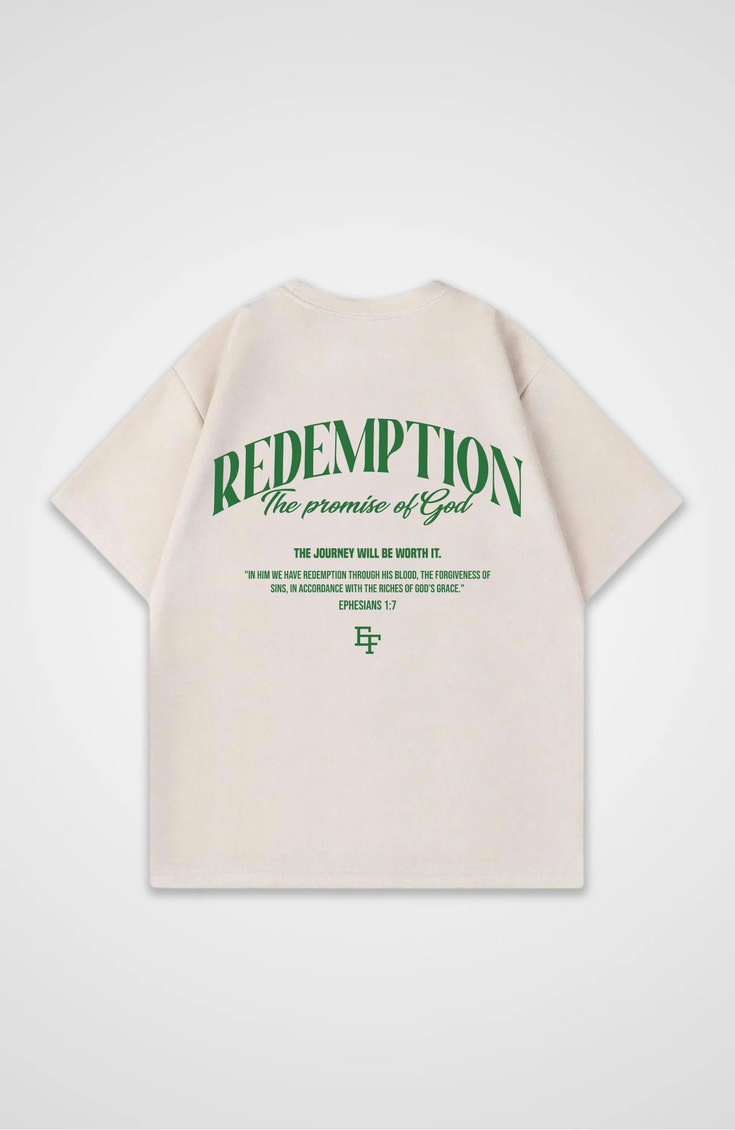 Redemption Grün Oversized Shirt