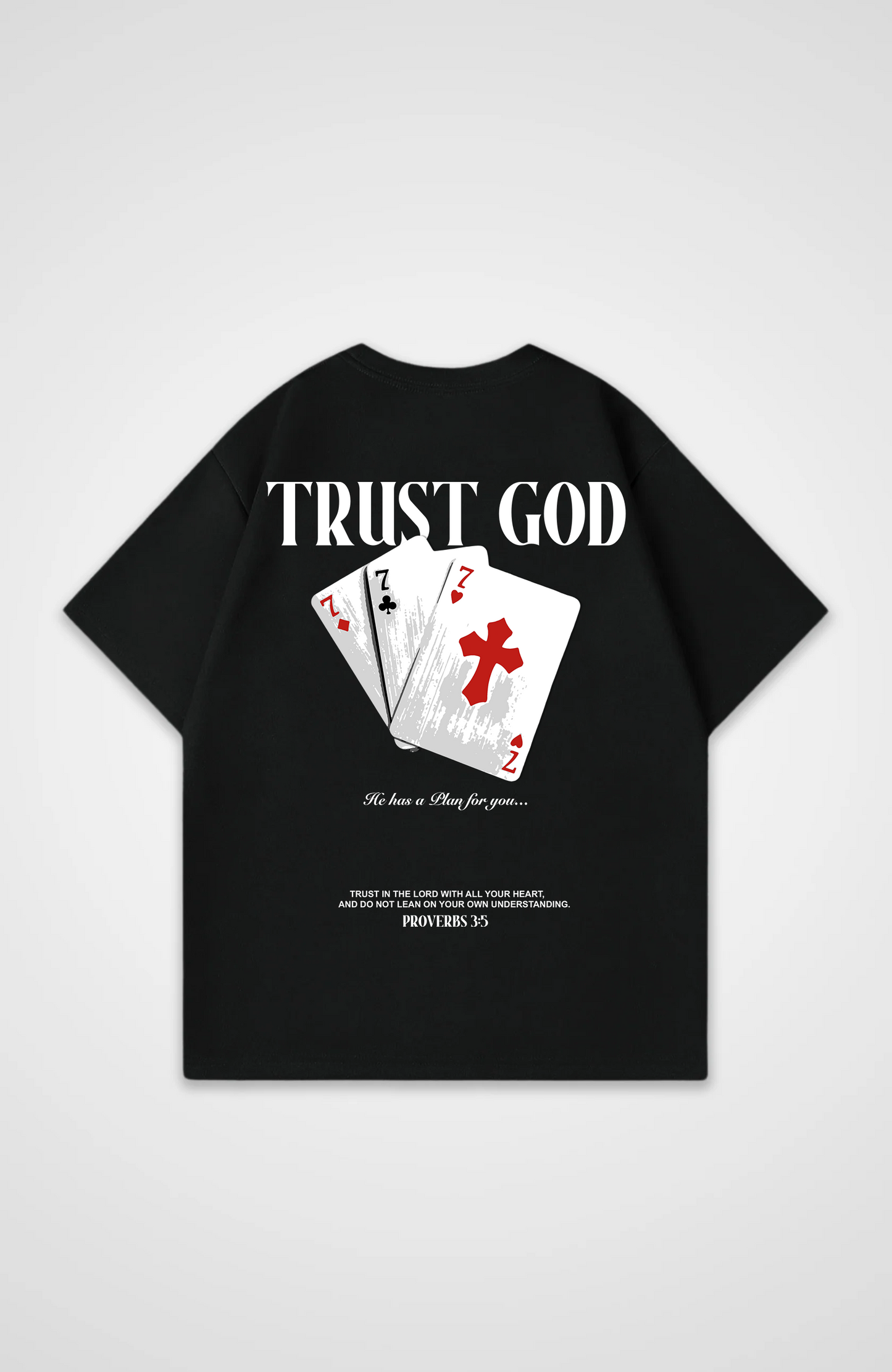 Trust God Oversized skjorte