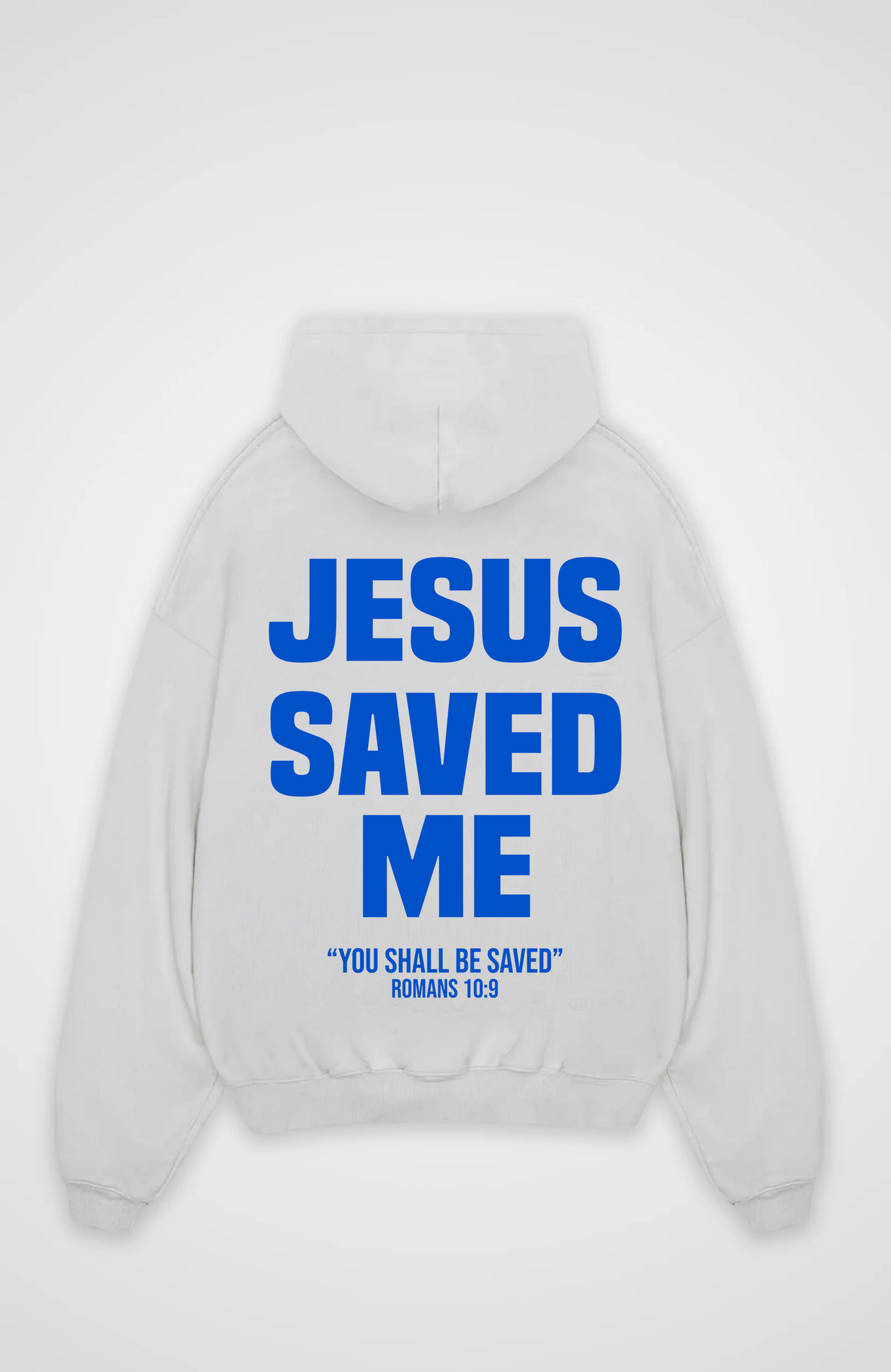 Jesus Saved Me Oversized hættetrøje