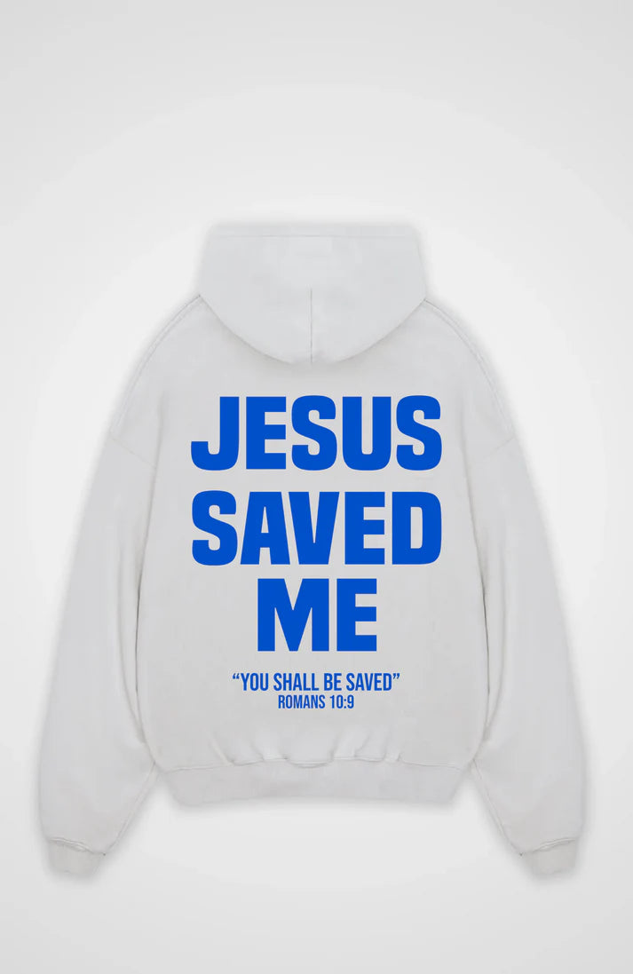 Jesus saved me Oversized Hoodie