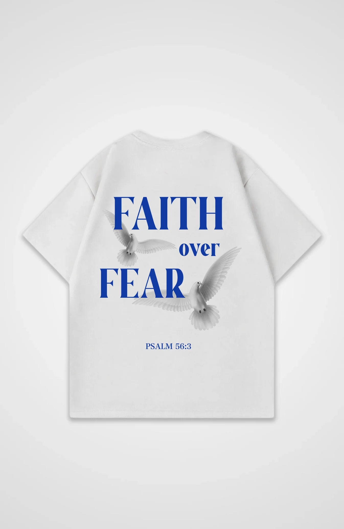 Faith over Fear Oversize Shirt