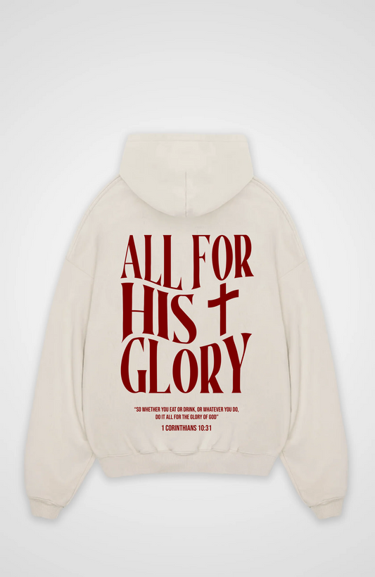 All for his Glory Oversized Hoodie