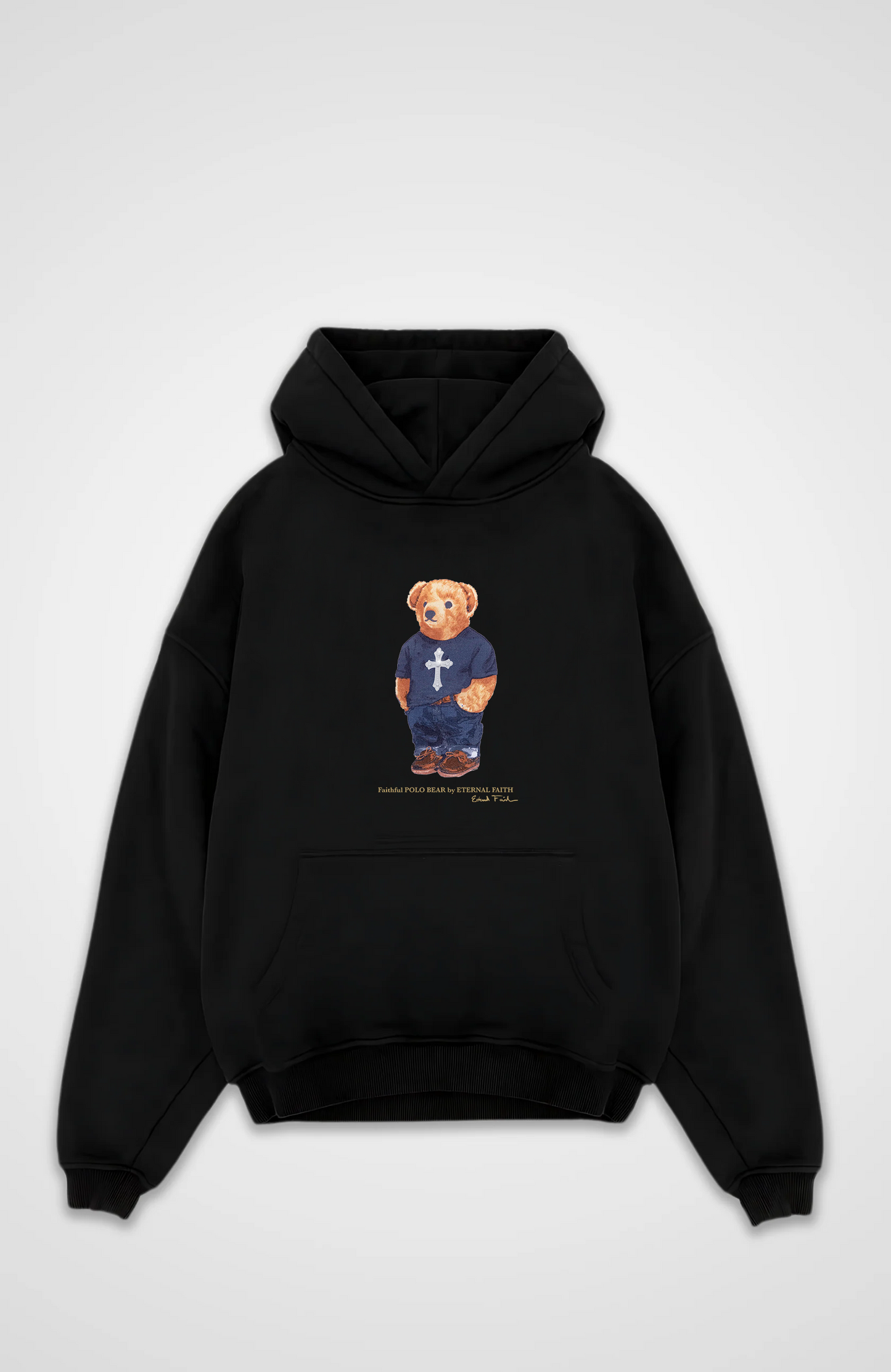 Polo Bear Iced Out Oversized hættetrøje
