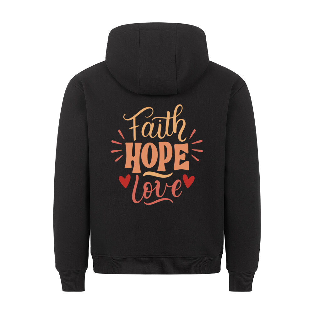 Faith Hope Love Premium Hoodie