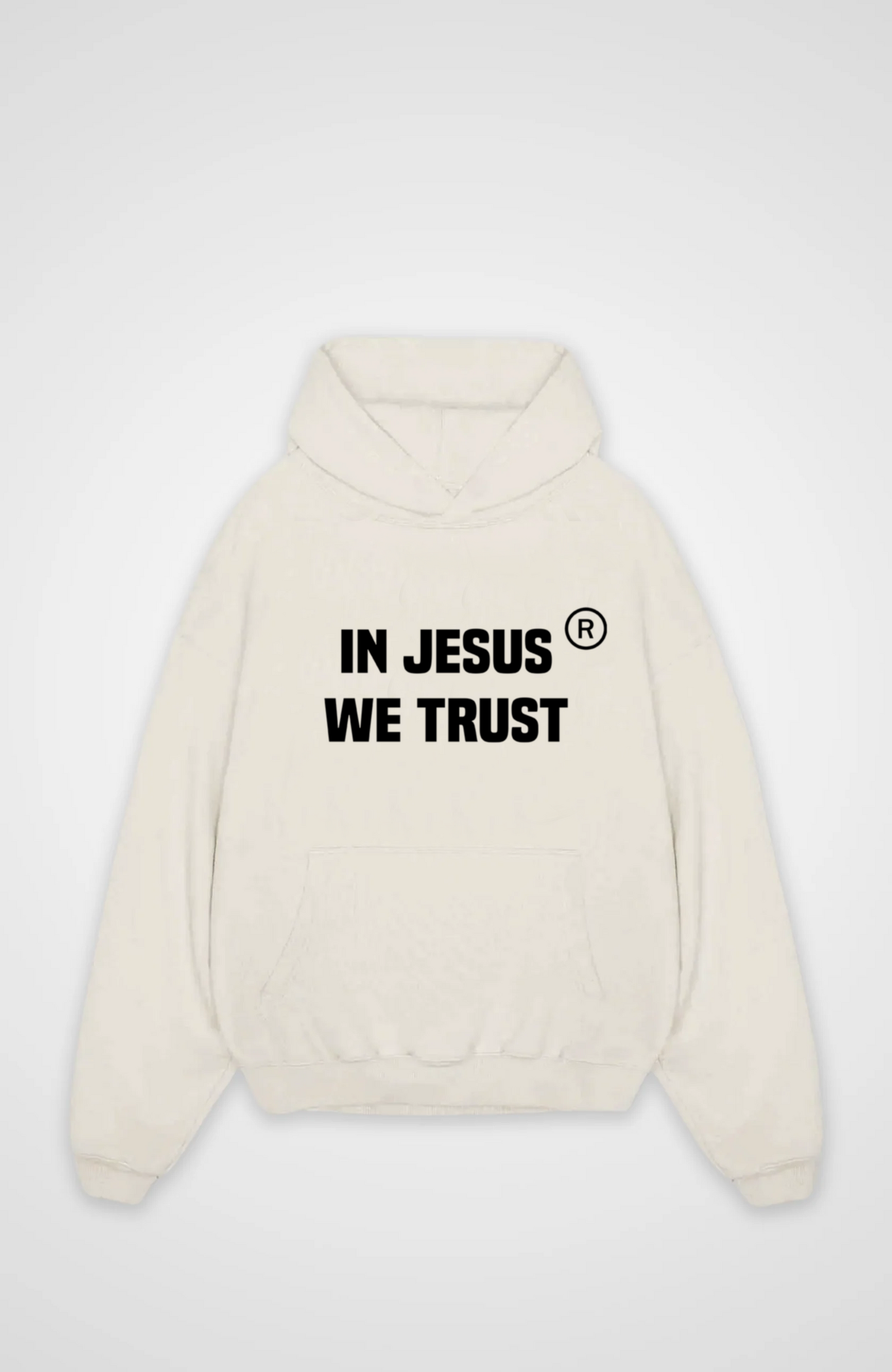 In Jesus Trust Oversized Hoodie