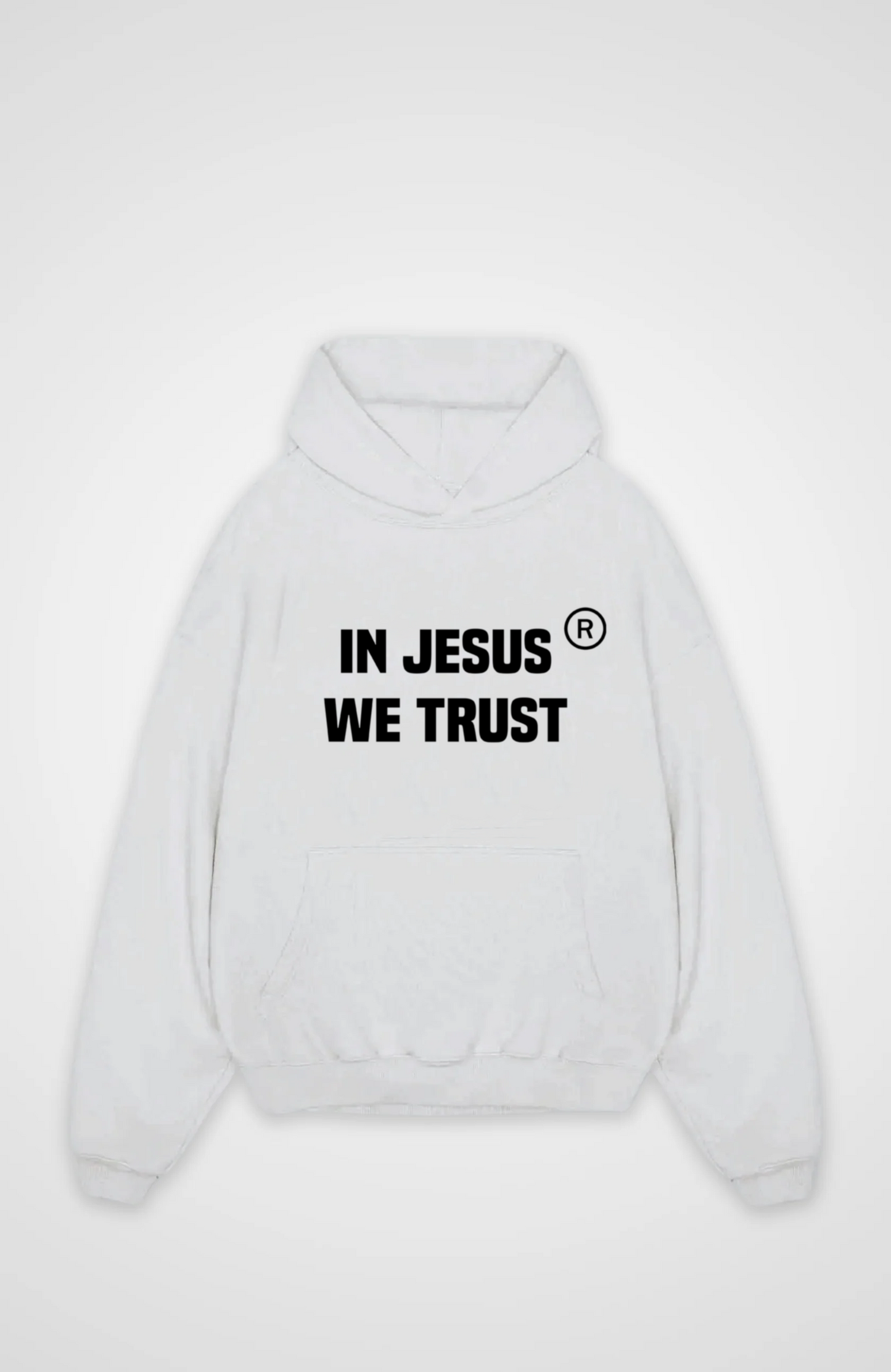 In Jesus Trust Oversized Hoodie