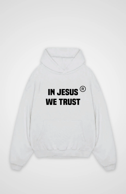 In Jesus Trust Oversized Hoodie