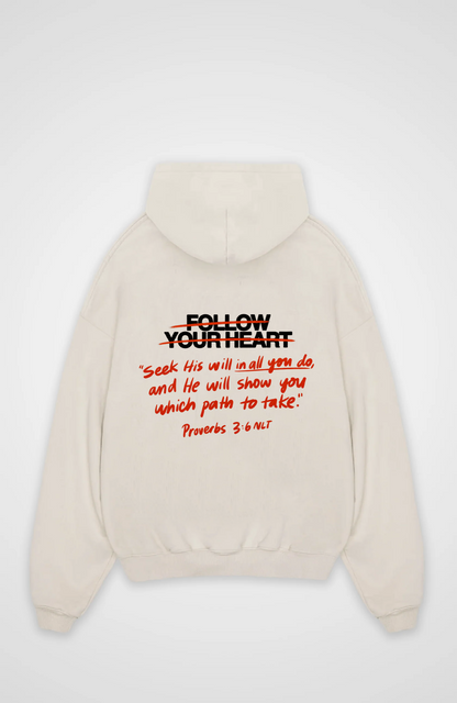 Seek his will Oversized Hoodie