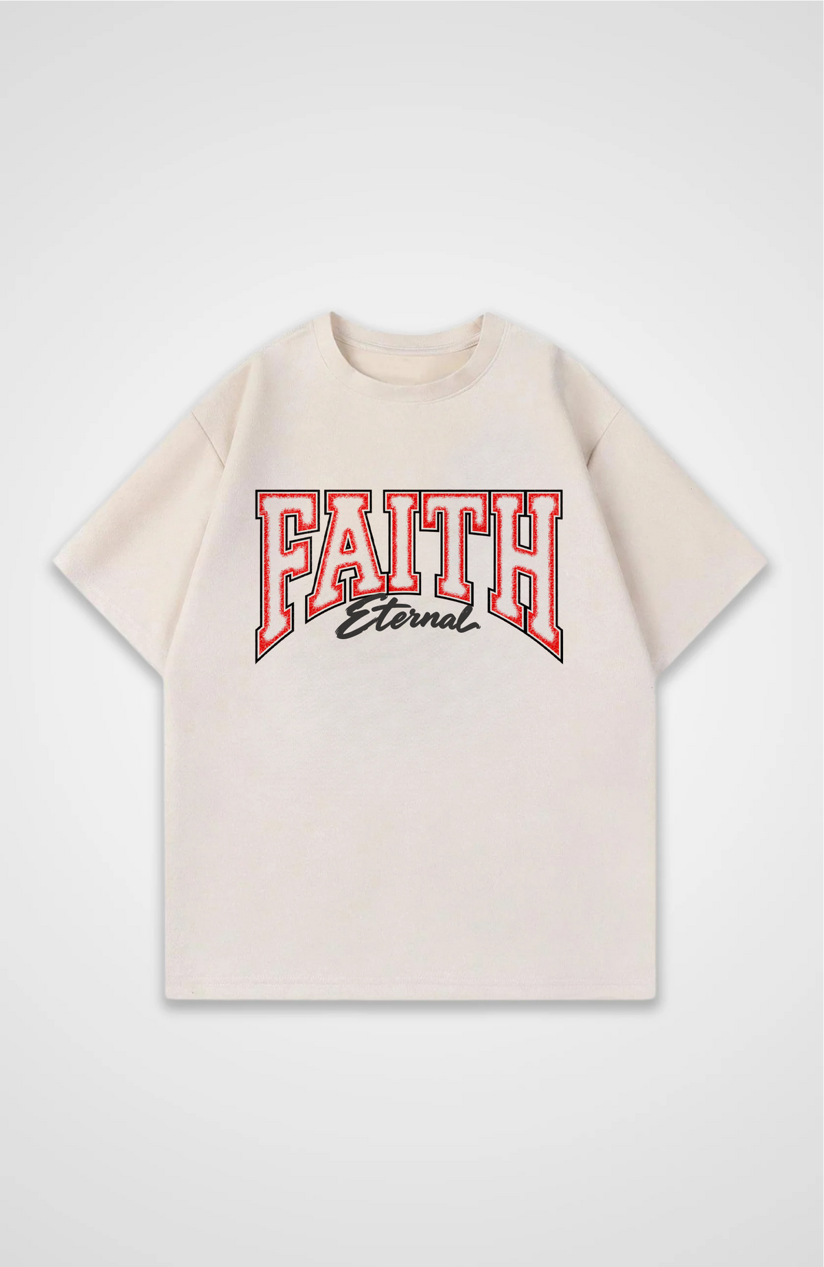 Eternal Faith Oversized Shirt