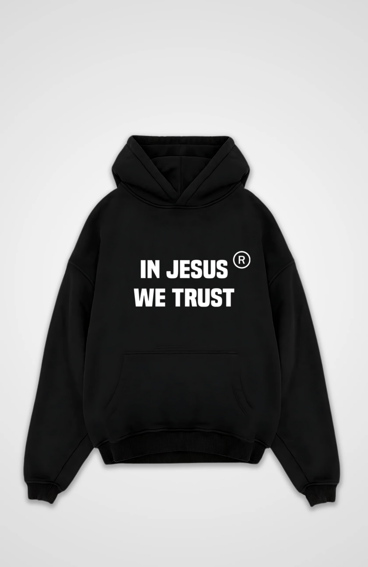 In Jesus Trust Oversized Hoodie