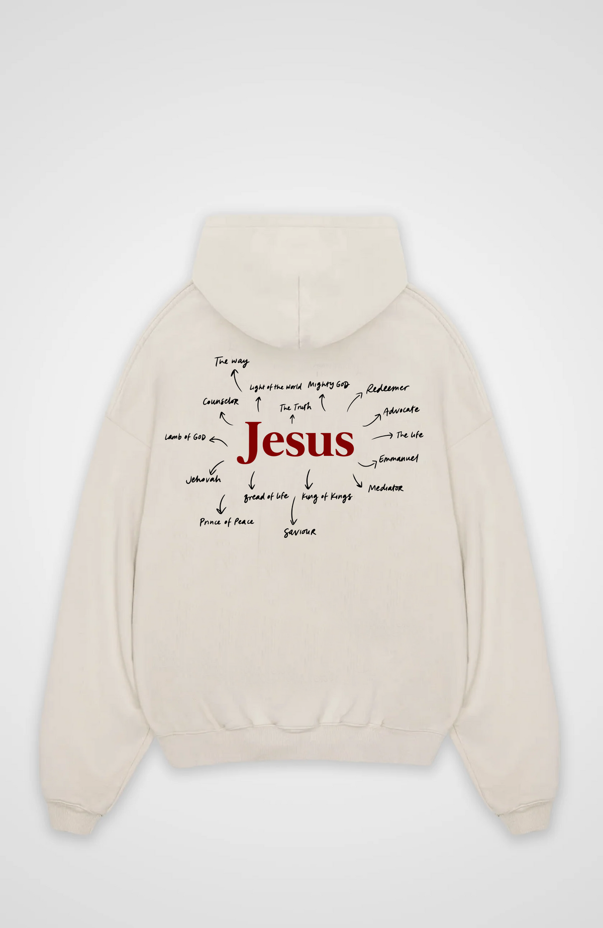 Jesus Oversized Hoodie