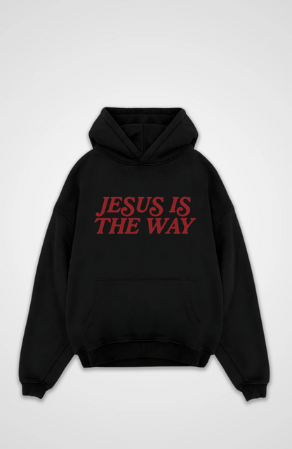 Jesus is the way Oversized Hoodie