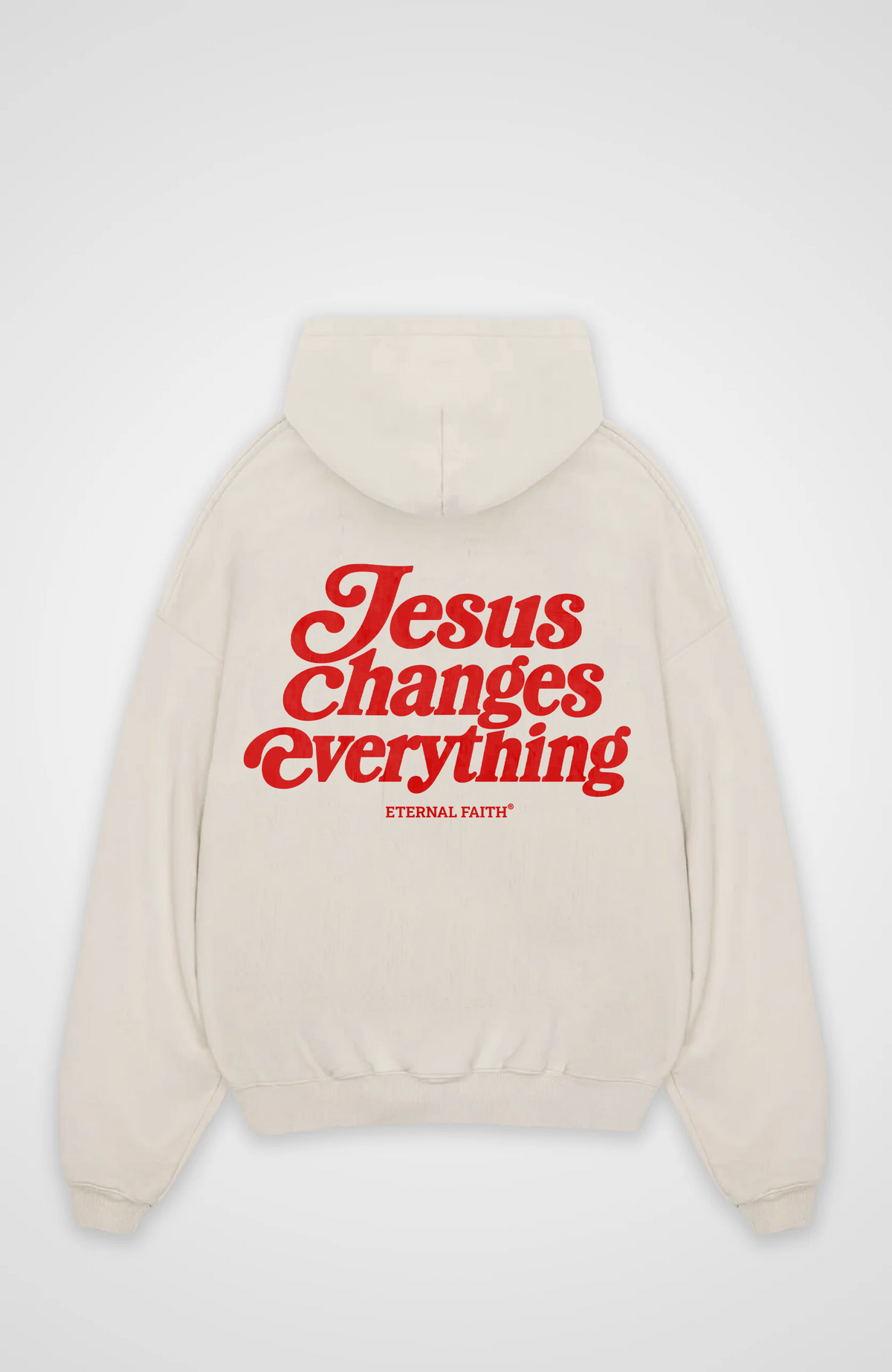 Jesus changes everything Oversized Hoodie