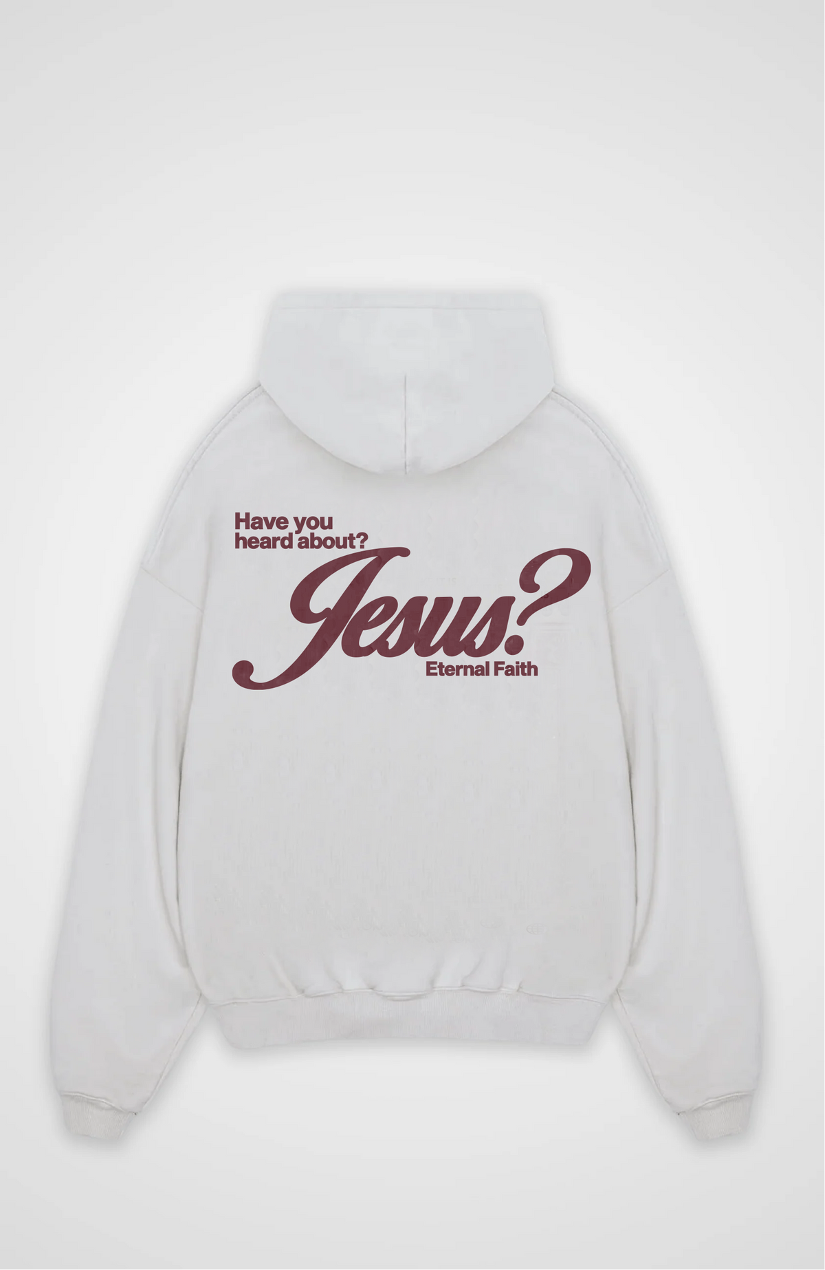 Have you heard about Jesus? Oversized Hoodie