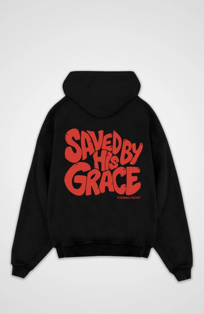Saved by his Grace Oversized Hoodie