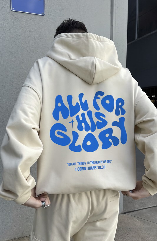 All for his Glory Oversized Hoodie