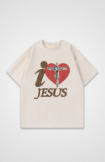 I love jesusu Oversized Shirt