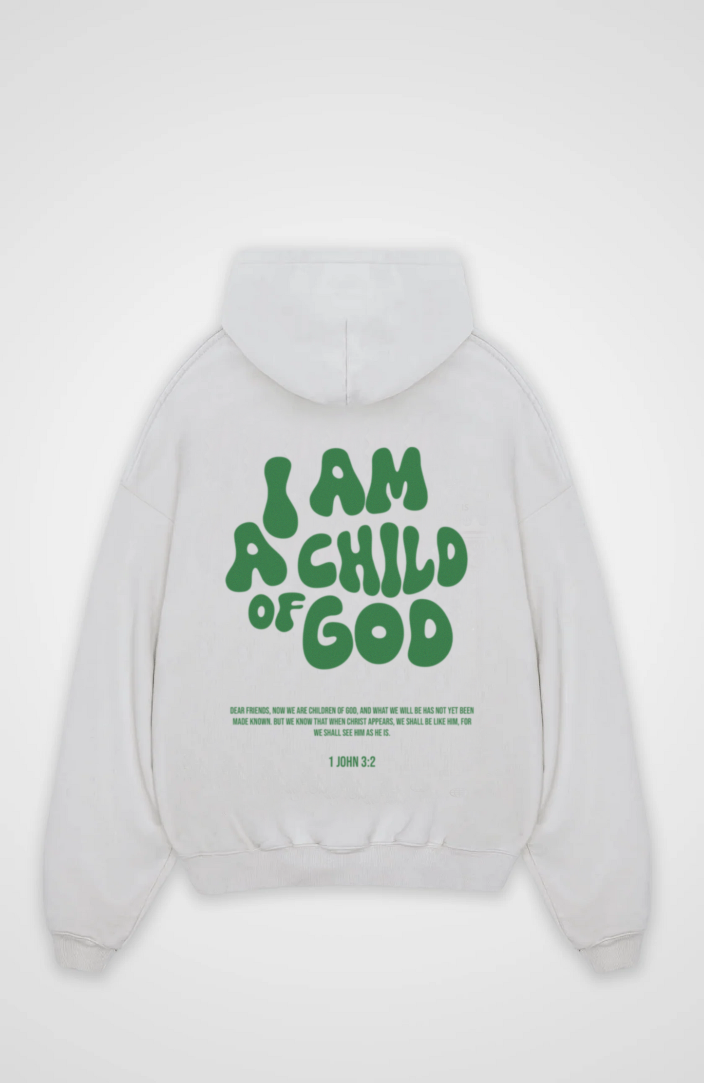 Im a Child of God Grün Oversized Hoodie
