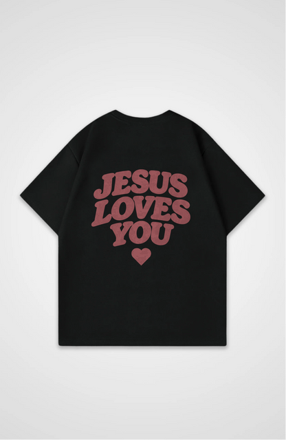 Jesus loves you Oversized Shirt