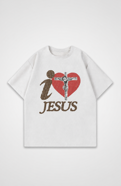 I love jesusu Oversized Shirt