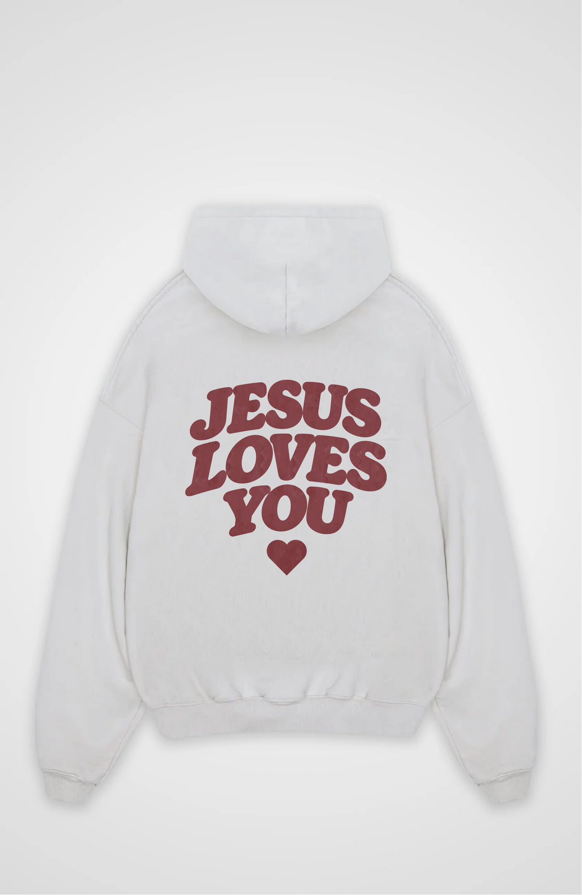 Jesus loves you Oversized Hoodie
