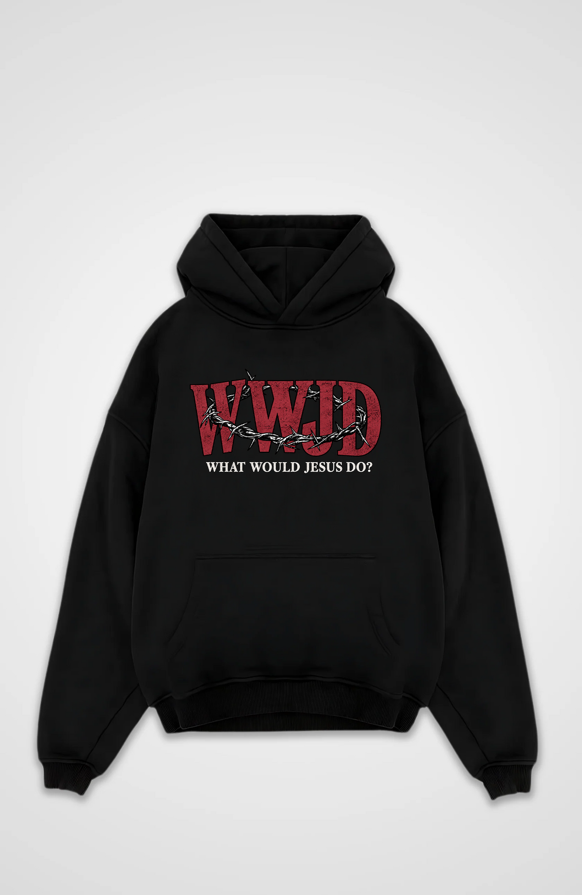 What would Jesus do? Oversized Hoodie